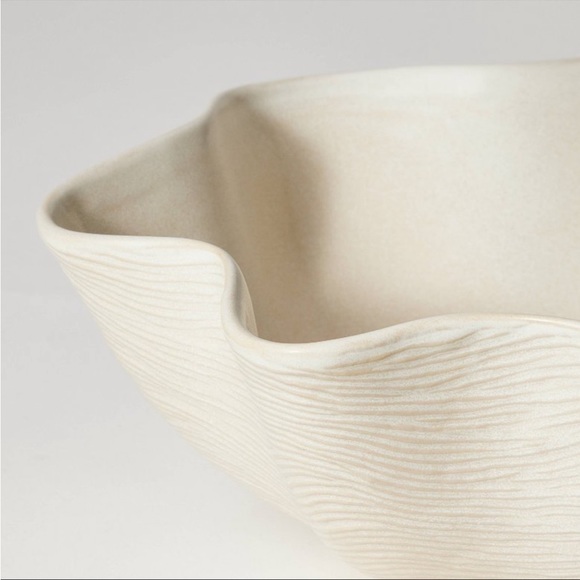 Studio McGee Threshold Ceramic Wave Bowl - Picture 3 of 10